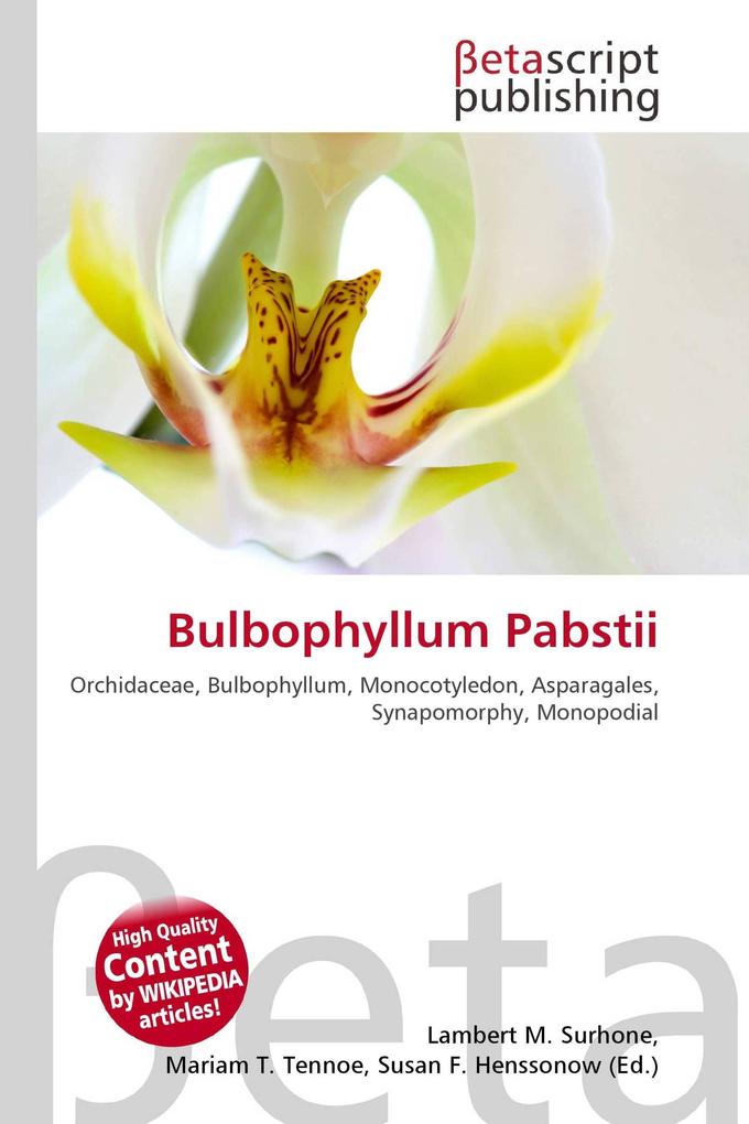 Bulbophyllum Pabstii