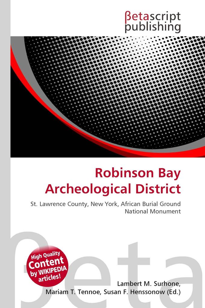 Robinson Bay Archeological District