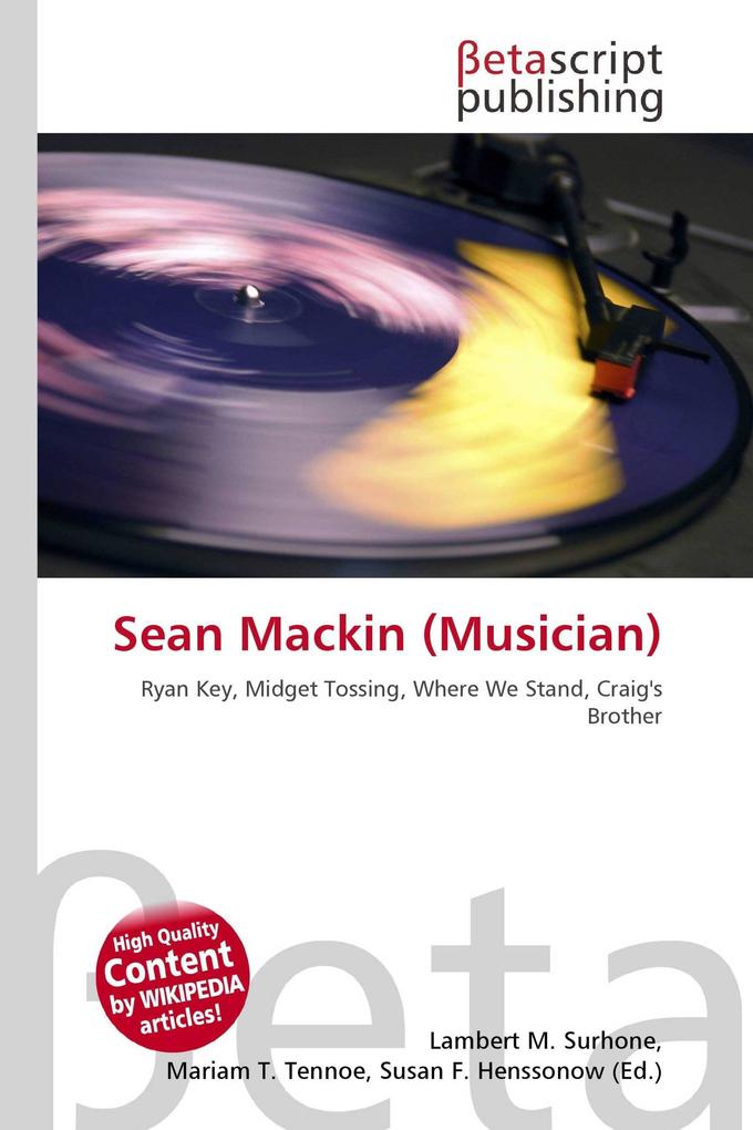Sean Mackin (Musician)