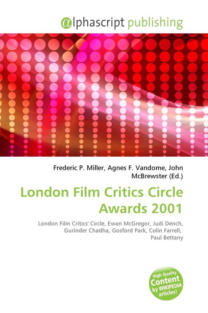 London Film Critics Circle Awards 2001