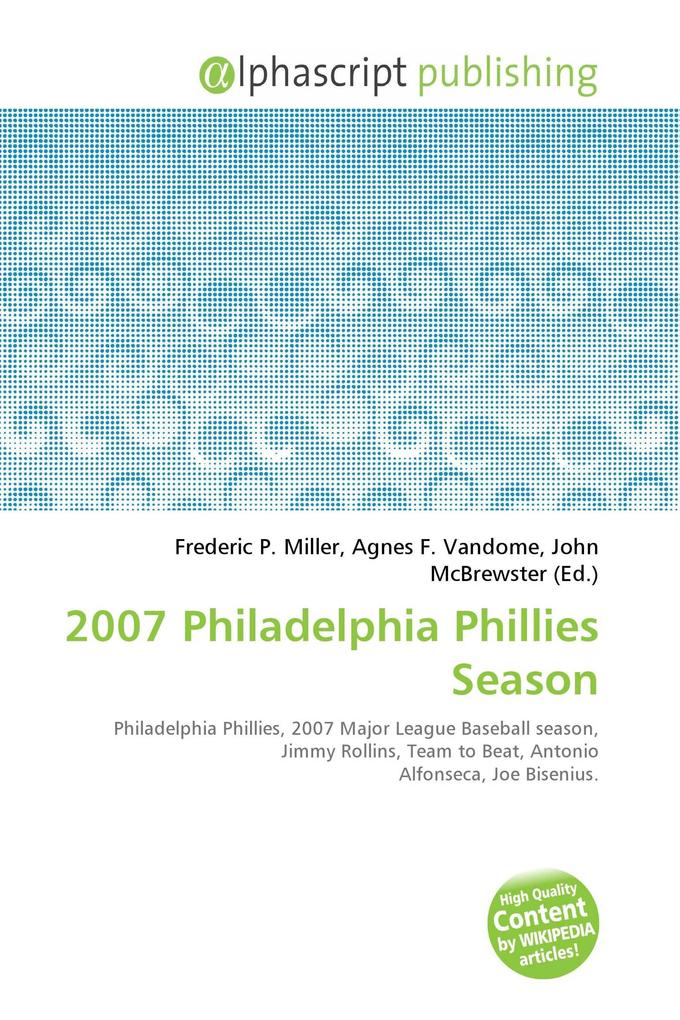 2007 Philadelphia Phillies Season