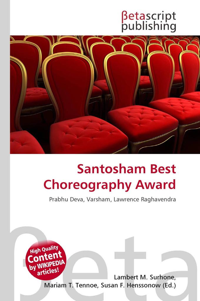 Santosham Best Choreography Award