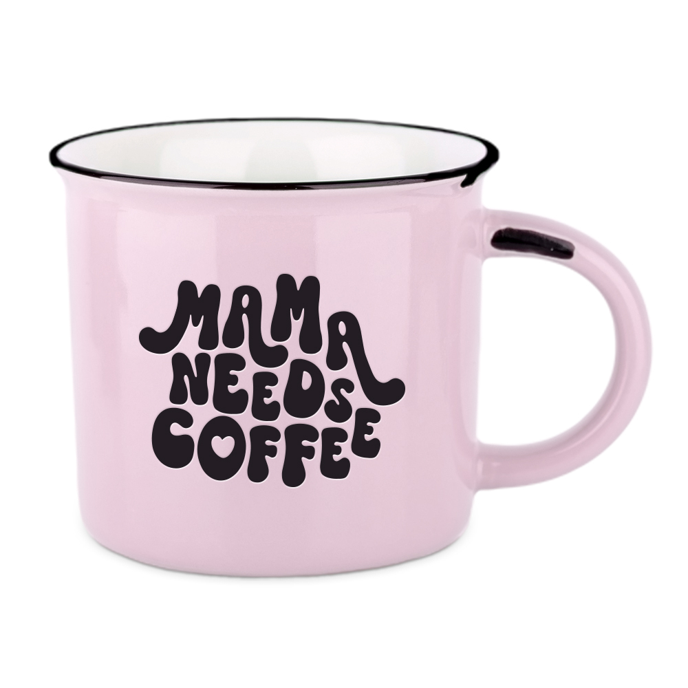 Becher Vintage Mama needs coffee