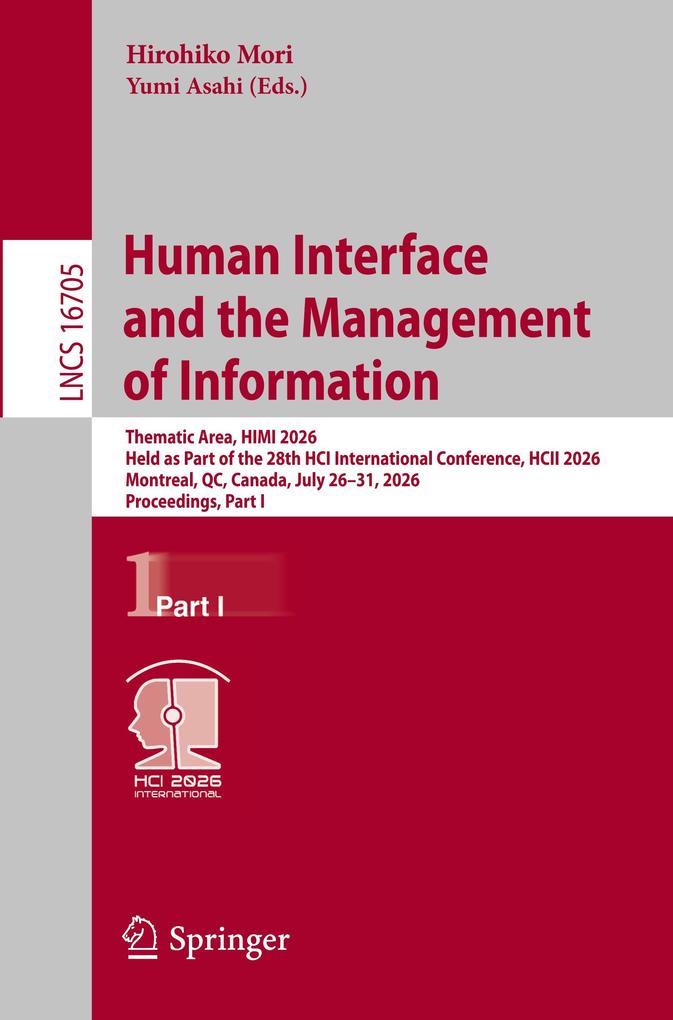 Human Interface and the Management of Information