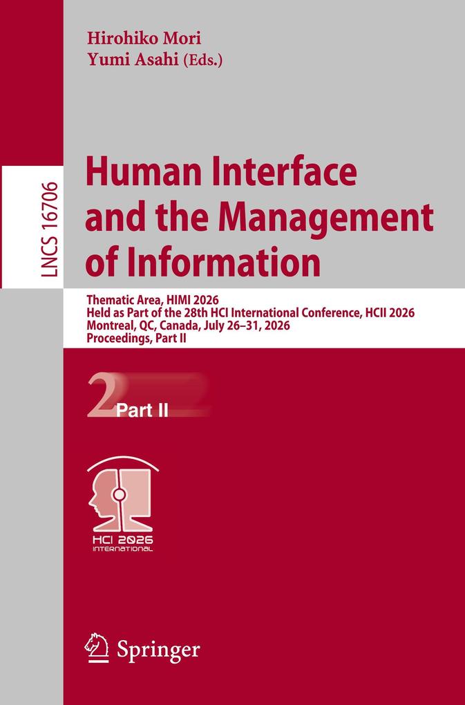 Human Interface and the Management of Information