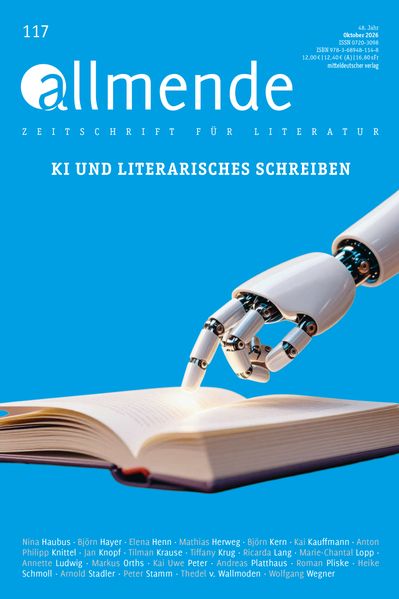 Allmende 117 - Zeitschrift für Literatur