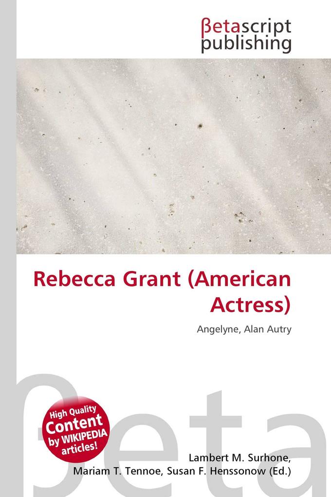 Rebecca Grant (American Actress)