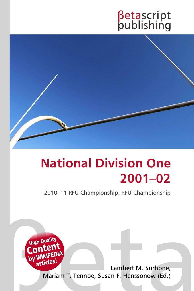 National Division One 2001-02