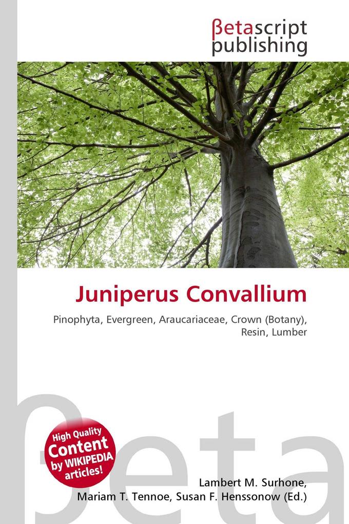 Juniperus Convallium