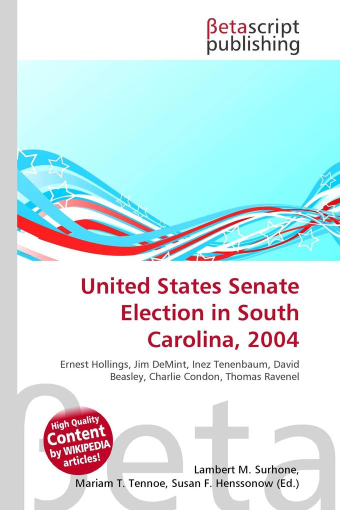 United States Senate Election in South Carolina 2004