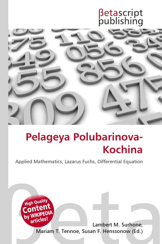 Pelageya Polubarinova-Kochina