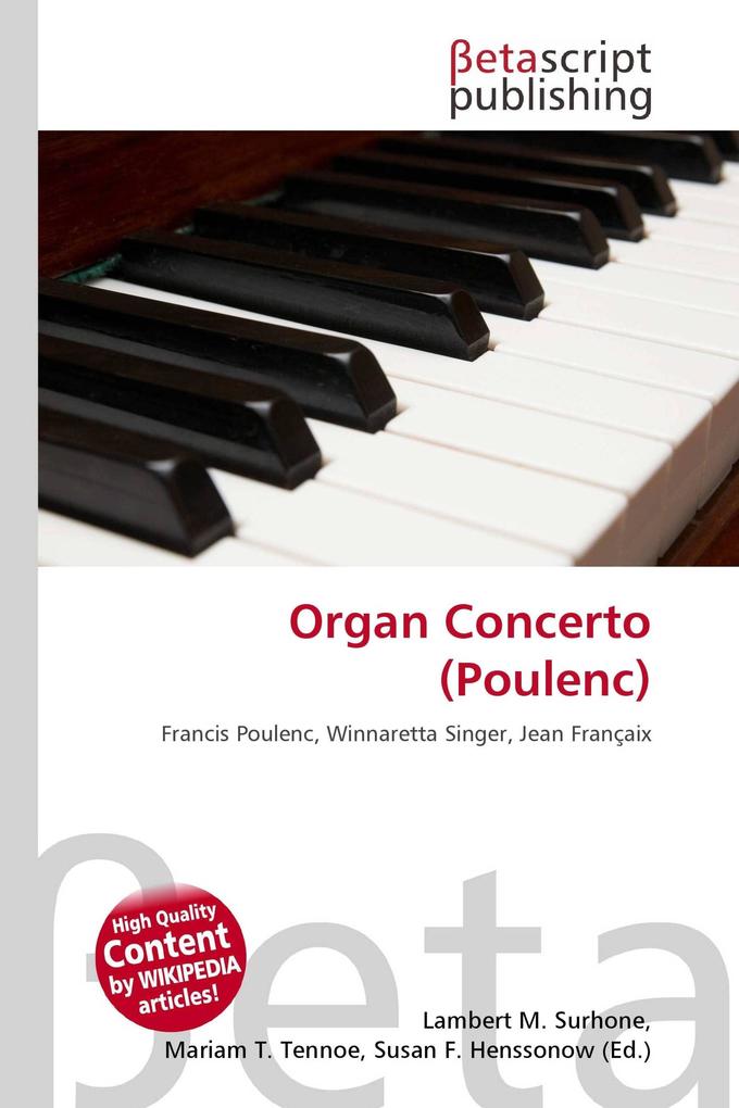 Organ Concerto (Poulenc)