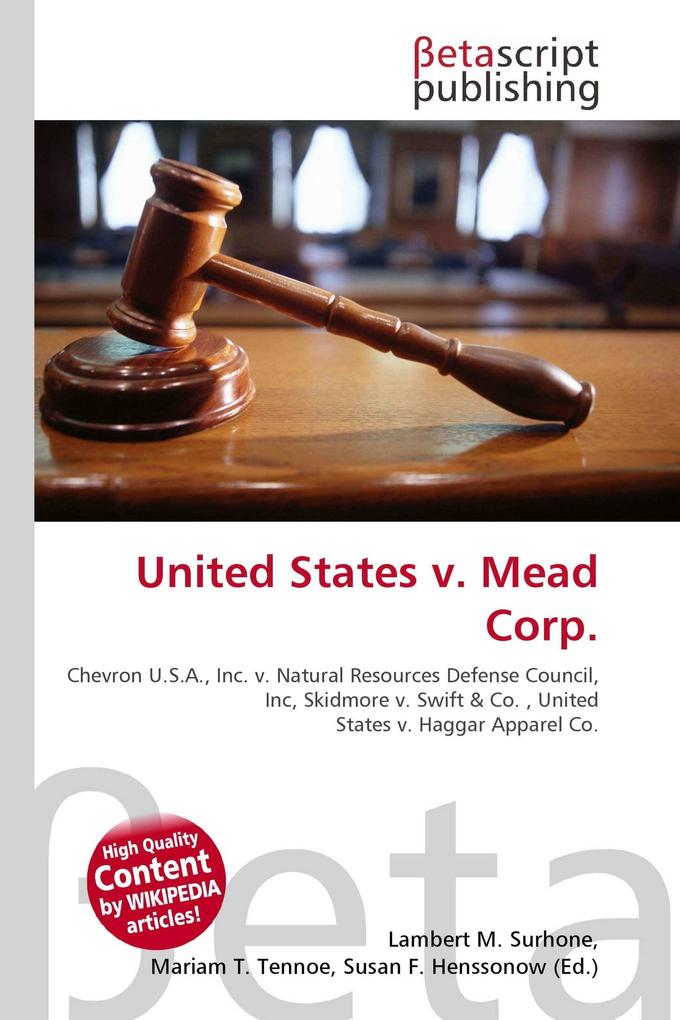 United States v. Mead Corp.