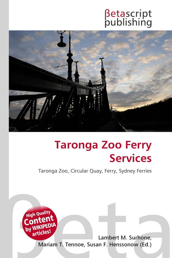 Taronga Zoo Ferry Services