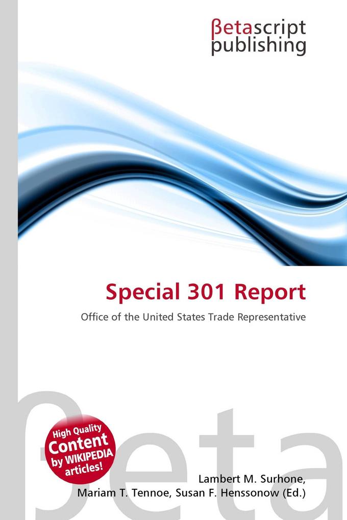 Special 301 Report