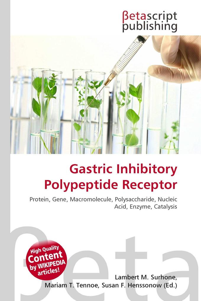 Gastric Inhibitory Polypeptide Receptor
