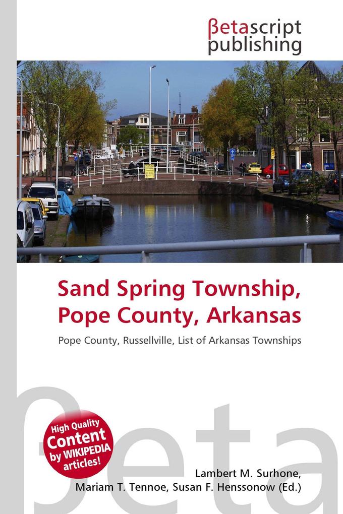 Sand Spring Township Pope County Arkansas