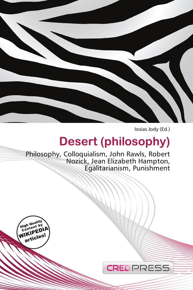 Desert (philosophy)