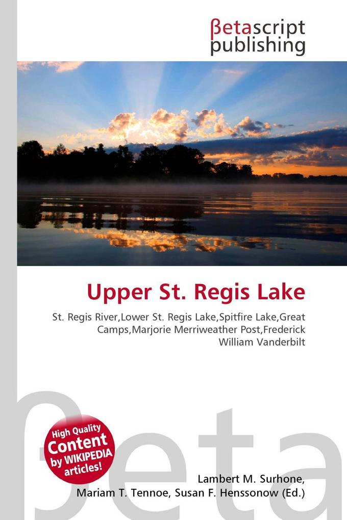 Upper St. Regis Lake