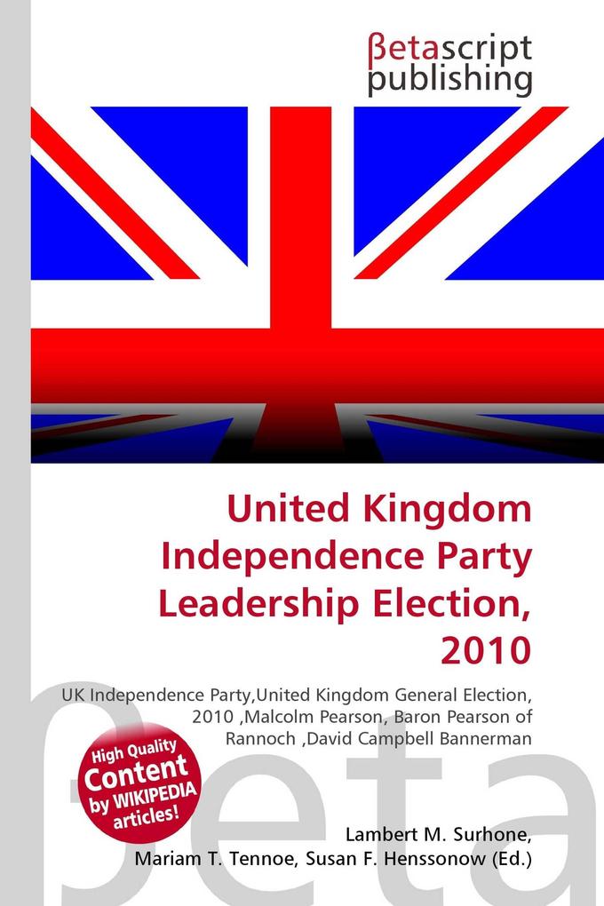 United Kingdom Independence Party Leadership Election 2010