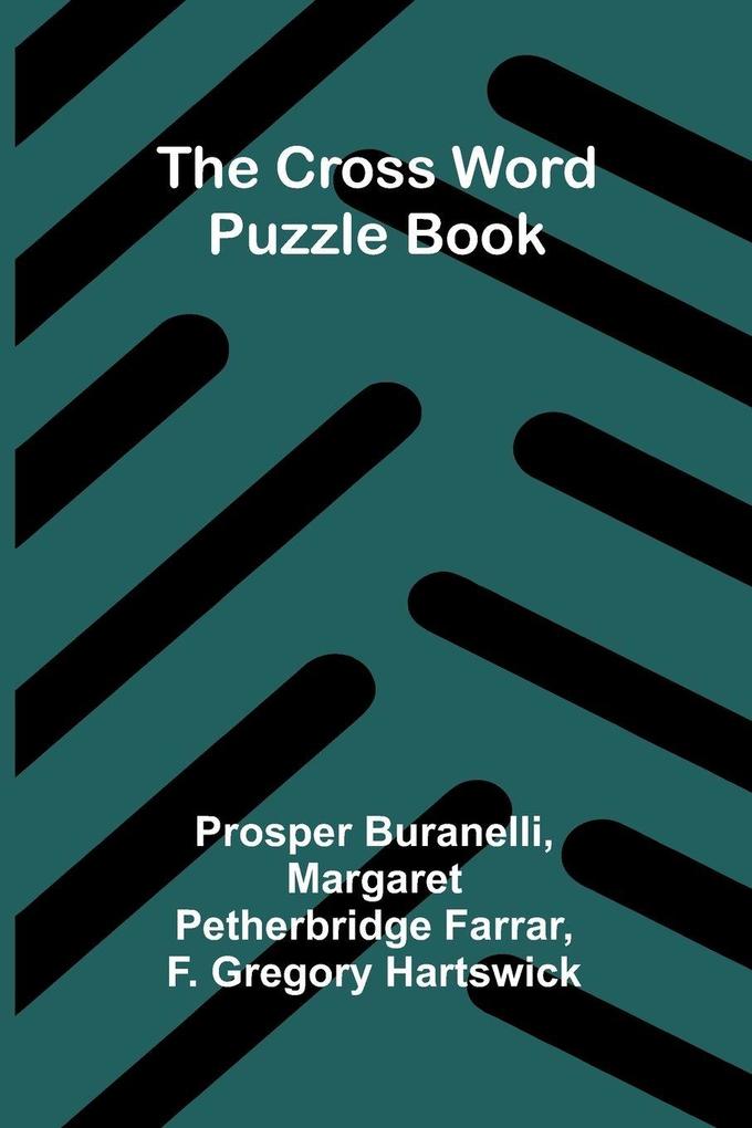 The cross word puzzle book