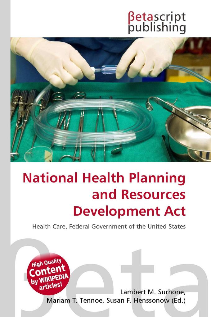 National Health Planning and Resources Development Act