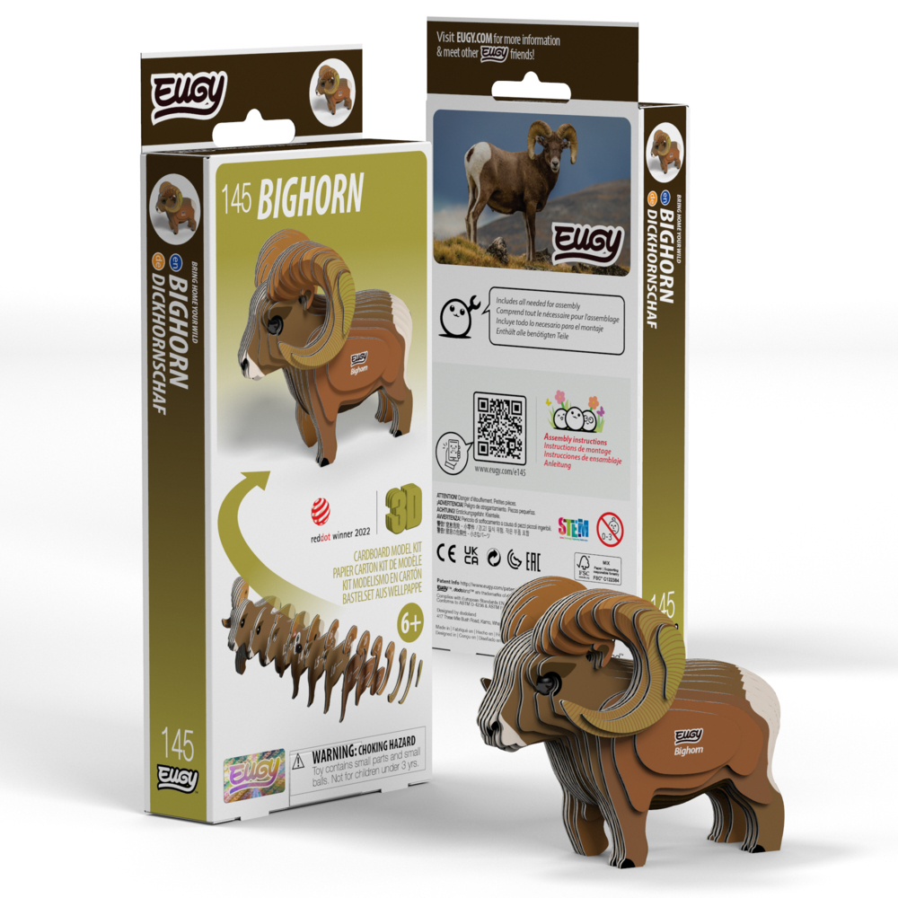 EUGY - 3D Bastelset Dickhornschaf - Bild 5