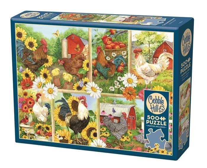 COBBLE HILL PUZZLES - Kikeriki 500 Teile
