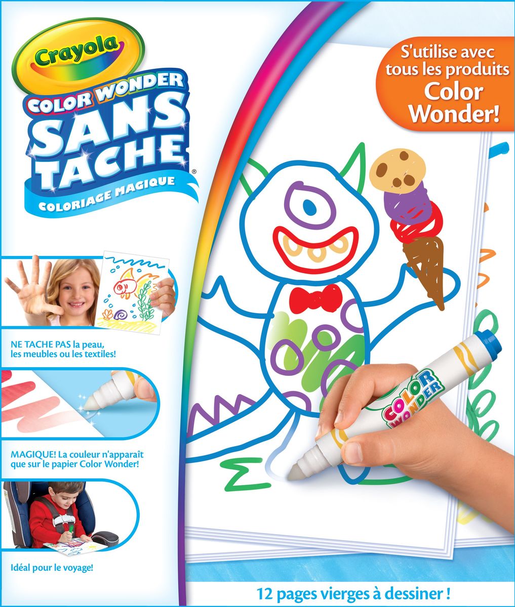 CRAYOLA - Color Wonder Zeichenblock blanko