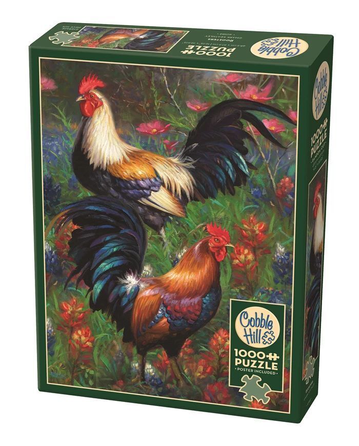 COBBLE HILL PUZZLES - Hähne 1000 Teile