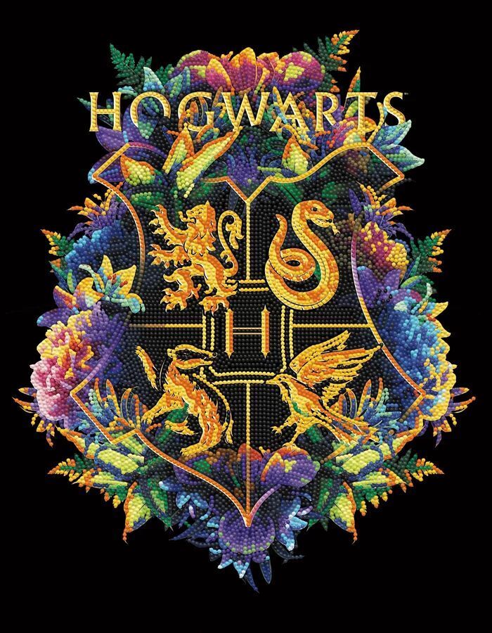 DIAMOND DOTZ - Diamond Painting Hogwarts Wappen
