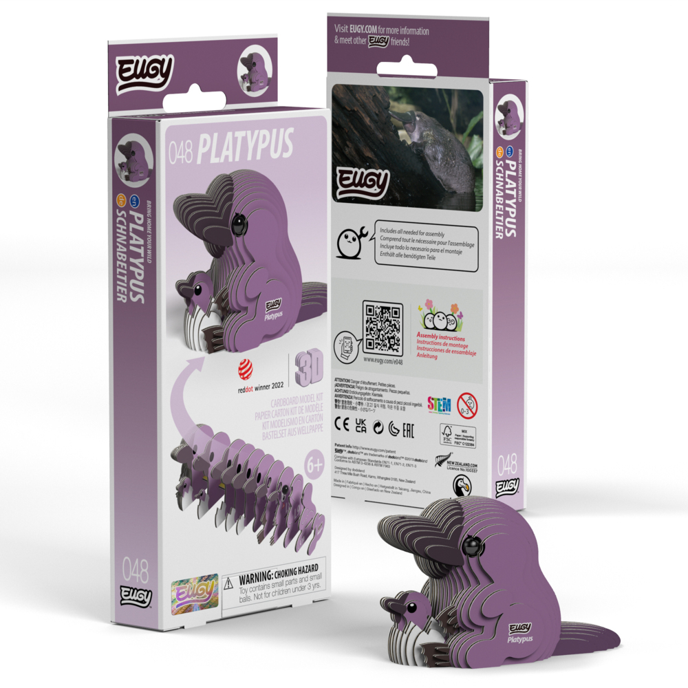 EUGY - 3D Bastelset Schnabeltier