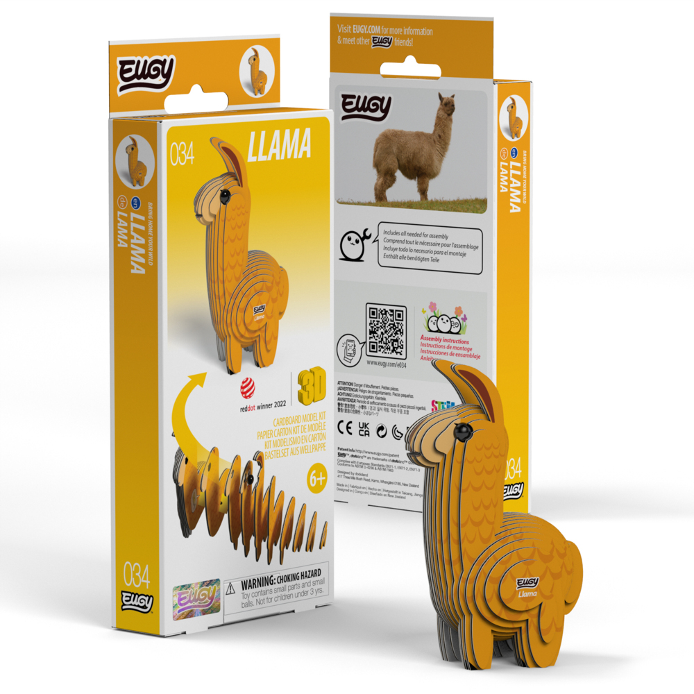 EUGY - 3D Bastelset Lama