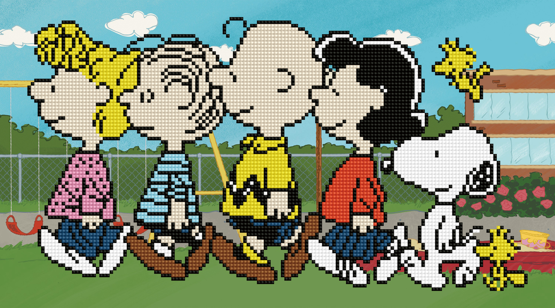 DIAMOND DOTZ - Diamond Painting The Peanuts Gang