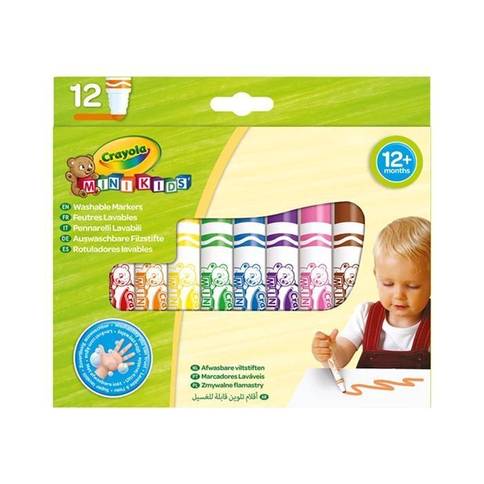 CRAYOLA - 12 Erste Filzstifte