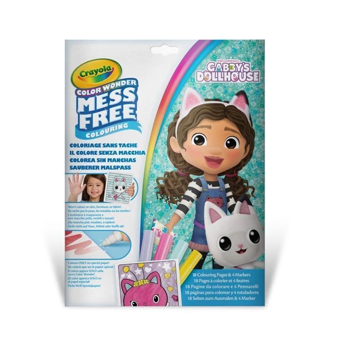 CRAYOLA - Color Wonder Malspass Gabby's Dollhouse