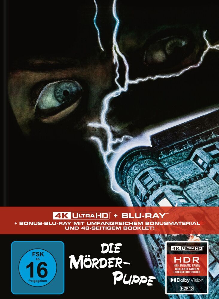 Chucky Die Mörderpuppe1 4K UHD-Blu-ray + 2 Blu-ray (Limitiertes Mediabook)