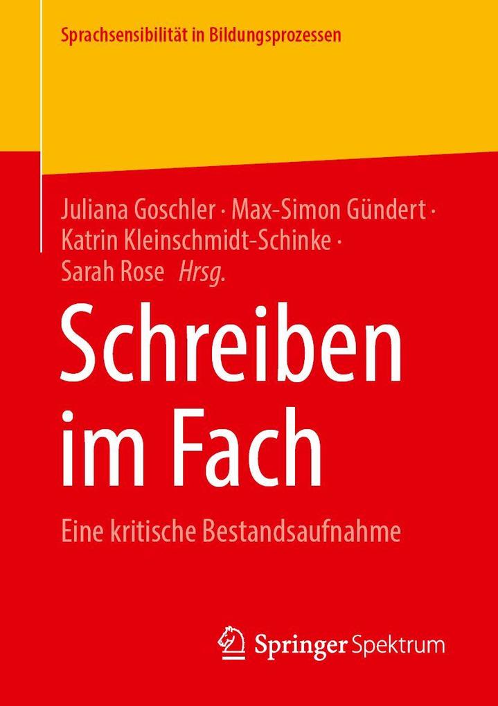 Schreiben im Fach