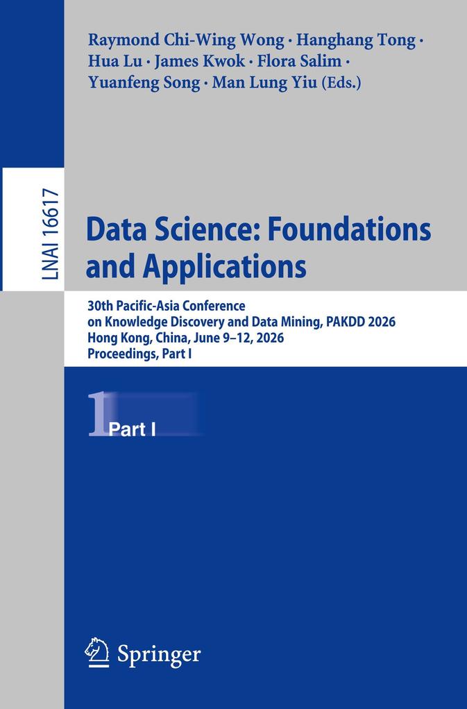 Data Science: Foundations and Applications