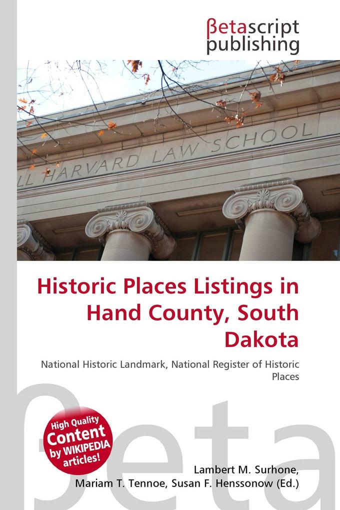 Historic Places Listings in Hand County South Dakota