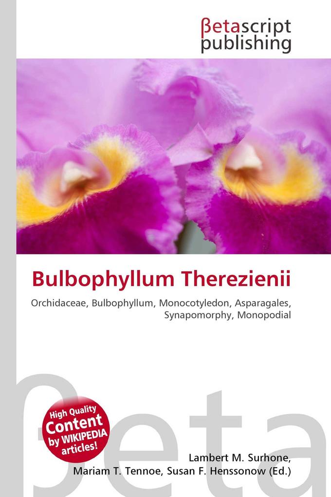 Bulbophyllum Therezienii