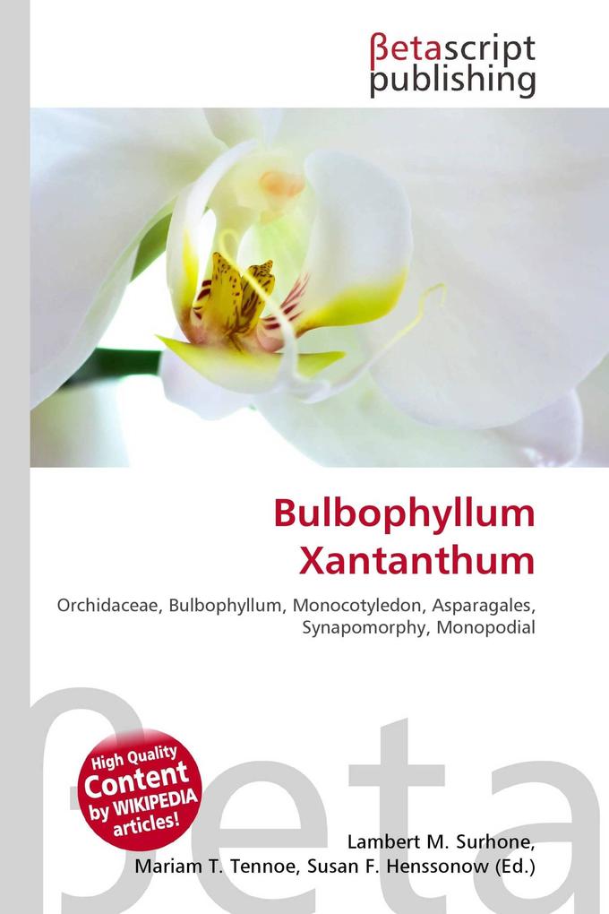 Bulbophyllum Xantanthum