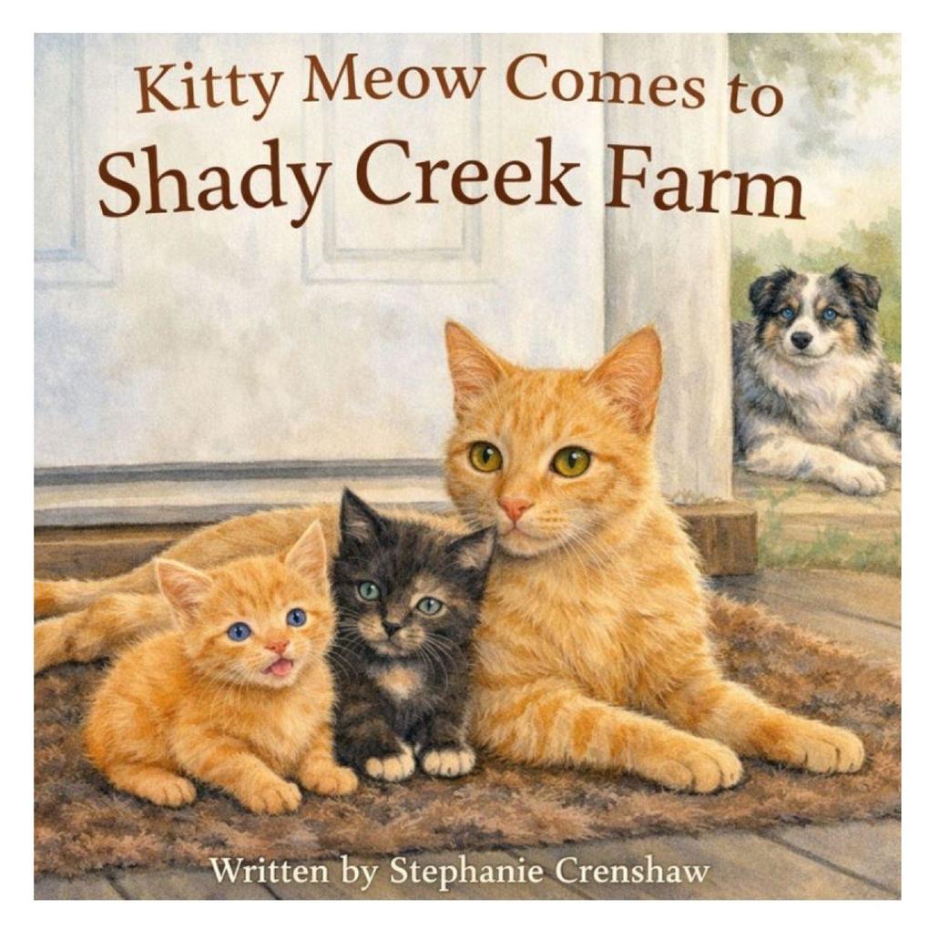 Kitty Meow Comes to Shady Creek Farm