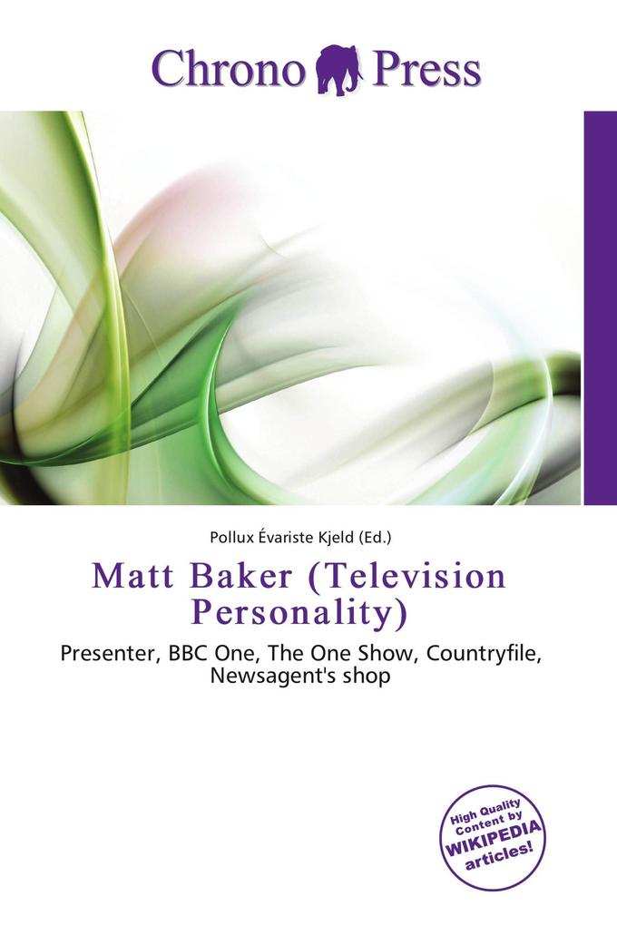 Matt Baker (Television Personality)