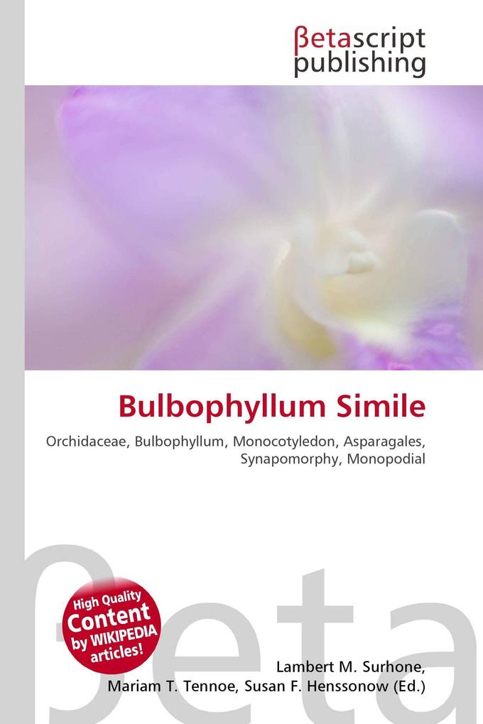 Bulbophyllum Simile
