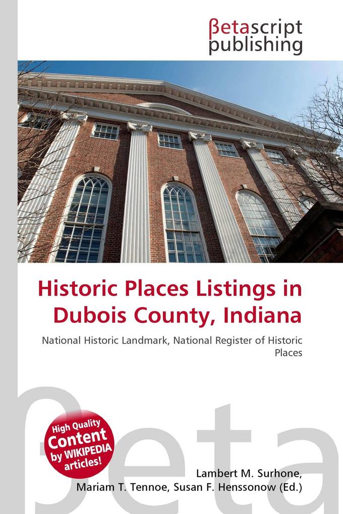 Historic Places Listings in Dubois County Indiana