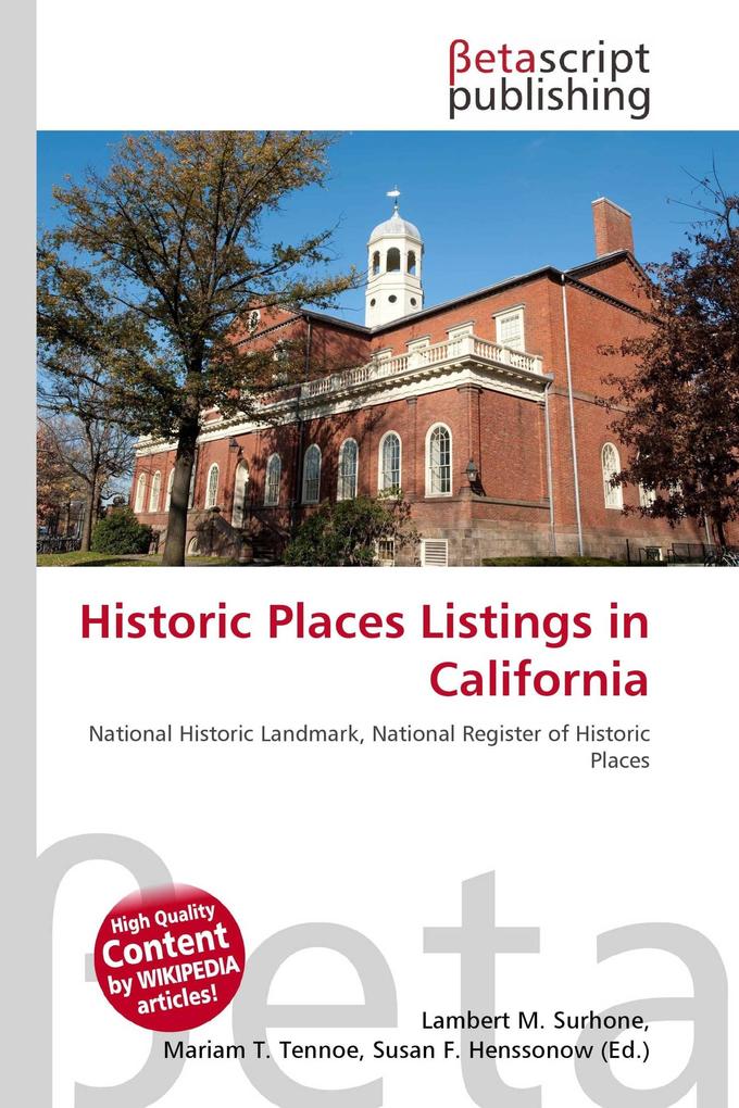 Historic Places Listings in California