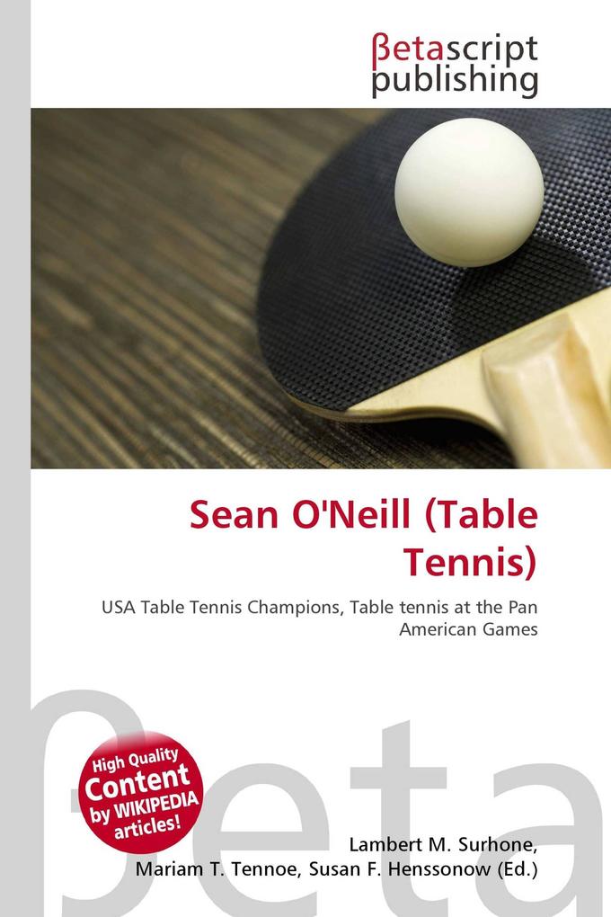 Sean O'Neill (Table Tennis)