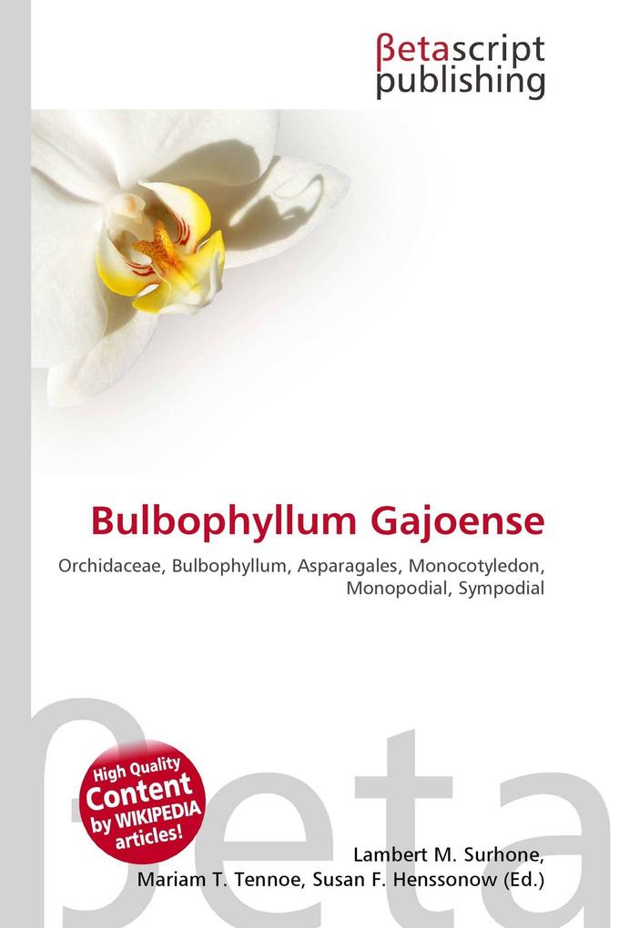 Bulbophyllum Gajoense