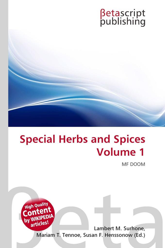 Special Herbs and Spices Volume 1